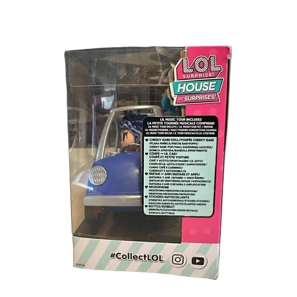 LOL Surprise House of Surprises  Series 6 Lil Music Tours New In Box Doll and Ca